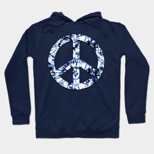 Spiral Tie Dye Peace Hoodie